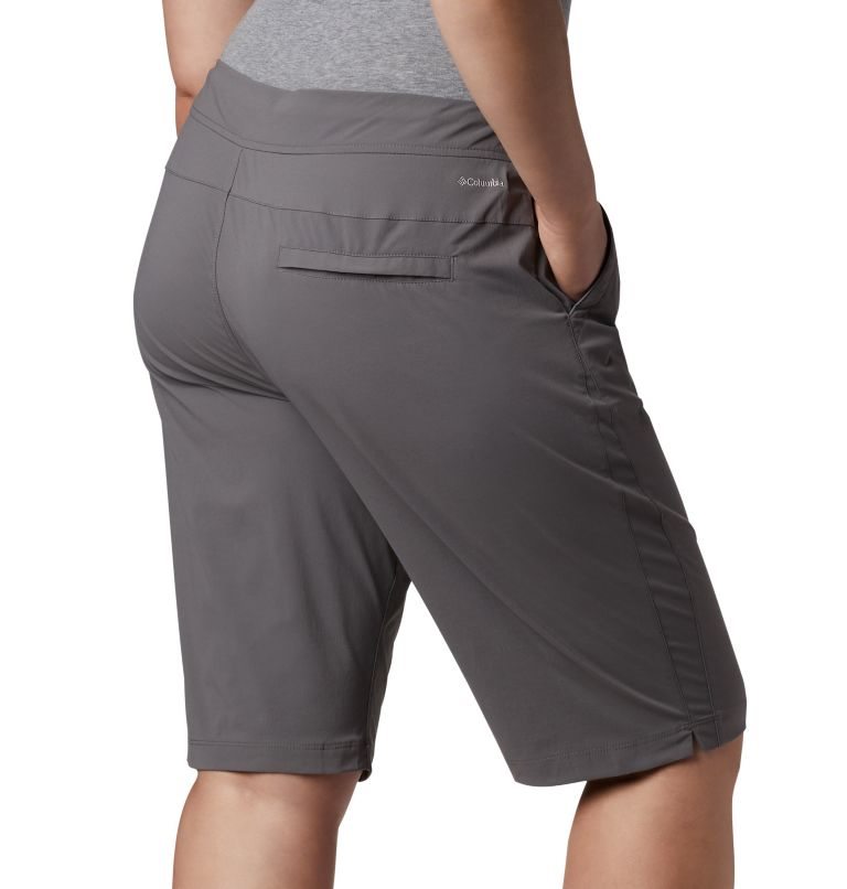 Pantaloni Scurti Columbia Anytime Outdoor Long Dama Gri Inchis | Plus Size LNM78A09Q